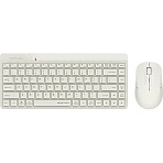 Набор клавиатура+мышь A4Tech Fstyler (FG2200 AIR2 BEIGE)беж. USB беспр. slim