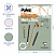 превью Скетчбук - альбом для смешанных техник 30л., А3, на склейке Clairefontaine «Paint'ON Grey Green», 250г/м2, серо-зеленая
