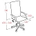 превью Кресло для руководителя Комус Мебель (Easy Chair) 545 чёрное (натуральная кожа с компаньоном, металл хромированный)