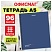 превью Тетрадь А5, 96 л., ОФИСМАГ, гребень, клетка, обложка картон, СИНЯЯ