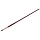 Кисть художественная синтетика бордовая Гамма «Вернисаж», круглая №16, длинная ручка