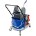 превью Тележка уборочная OfficeClean Professional, 2 съемных ведра 17л., механический отжим