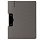 Папка-планшет с калькулятором Deli, А4, серый, E9259