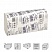 превью Полотенца бумажные для держателей Aster Pro 131211 Z (белые с тиснением, 2-слойные, 25×150 листов в упаковке)