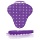 Коврики-вставки для писсуара, ЭКОС (EKCOSCREEN), на 60 дней каждый, комплект 2 шт., аромат «Ягода», цвет пурпурный