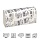 Полотенца бумажные для держателей Aster Pro 131211 Z (белые с тиснением, 2-слойные, 25×150 листов в упаковке)