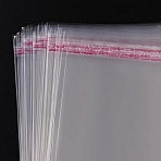 Пакет БОПП с клеевым клапаномКОМПЛЕКТ 100 шт.30×40+4 смтолщина 30 мкм