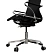 превью Кресло для руководителя Metta ErgoLife SynchroSit Well B2-195K чёрное (экокожа, металл хромированный)