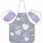 Фартук для труда №1School Heart, нарукавники,535×445 мм, ФН 41-20