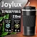 превью Термокружка 510 мл JOYLUX (ДЖОЙЛЮКС) EVERY DAY, нержавеющая сталь SUS304, силиконовый рукав, черный матовый