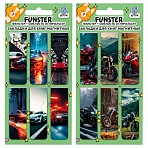 Закладки для книг МАГНИТНЫЕ, «BOYS», набор 12 штук, 60×20 мм, FUNSTER