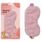 Маска для сна MESHU «Peach softness», пакет zip-lock, европодвес