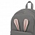 превью Рюкзак Berlingo Cool «Bunny grey» 41×29×11 см, 2 отделения, 4 кармана, уплотненная спинка