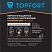 превью Перчатки КЩС латексные/неопреновые TOPFORT Профхим Нео с хлопковым напылением жёлтые/синие (размер 7, S)