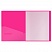 превью Папка с 20 вкладышами Berlingo «Neon», 17мм, 1000мкм, розовый неон, с внутр. карманом