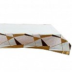 Скатерть Веселая затея Мятная Роскошь полиэтиленовая 130×180 см разноцветная (1 штука в упаковке)