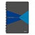 превью Бизнес-тетрадь Leitz Office А4 90 листов синяя с серым в клетку съемная линейка-закладка на спирали (225х297 мм)