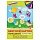 Картон цветной А4 МЕЛОВАННЫЙ, 12 листов 12 цветов, в папке, ЮНЛАНДИЯ, 200×290 мм, «ЮНЛАНДИК НА ПОЛЯНКЕ»