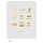 Дневник 1-11 кл. 48л. ЛАЙТ BG «Gold on White», иск. кожа, тиснение фольгой, ляссе с фигуркой