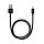 Кабель Deppa USB-A-micro USB, USB 2.0, 1.2м, алюминий, нейлон, черный