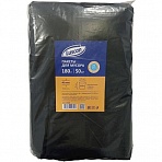 Мешки для мусора на 180 л Luscan черные (ПВД, 40 мкм, в упаковке 50 штук, 90×120 см) 