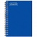 превью Блокнот Attache Plastic А6 60 листов синий в клетку на спирали (108×146 мм)