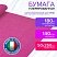 превью Бумага гофрированная (ИТАЛИЯ) 140 г/м2, светло-малиновая (970), 50×250 см, BRAUBERG FLORE