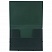превью Папка на резинках BRAUBERG, диагональ, темно-зеленая, до 300 листов, 0,5 мм
