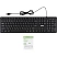 превью Клавиатура Acer OKW122 черный USB (ZL. KBDEE.00C)