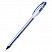 превью Ручка гелевая Crown «Hi-Jell Needle» синяя, 0.5мм, игольчатый стержень