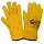 Перчатки рабочие Диггер спилковые комбинированные усиленные желтые (размер 10.5)