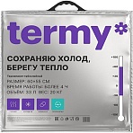 Термопакет Станд 60×50 Мет/ВПЭ/Мет Черная_Круглая ручка_ШОП Терми