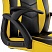 превью Кресло компьютерное BRABIX «Shark GM-203», экокожа, черное/желтое