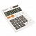превью Калькулятор настольный BRAUBERG ULTRA-08-WT, КОМПАКТНЫЙ (154×115 мм), 8 разрядов, двойное питание, БЕЛЫЙ