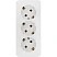 превью Розетка накладная тройная Schneider Electric BLNRA010311 Blanca с заземлением 16 А IP20 белая