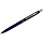 Ручка шариковая Luxor «Sterling» синяя, 1.0мм, корпус синий/золото, кнопочный механизм