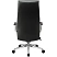 превью Кресло для руководителя Комус Мебель (Easy Chair) 597 чёрное (натуральная кожа с компаньоном, алюминий)