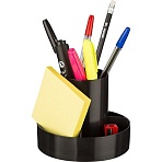 Набор канцелярский настольный Выбор есть (Attache Economy) пластиковый 10 предметов черный