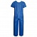 превью Костюм хирургический синий ГЕКСА (рубашка и брюки)размер 52-54спанбонд 42 г/м2