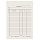 Бланк бухгалтерский, офсет 120 г/м2, «Карточка учета материалов», комплект 50 шт., ф-М17, А5, 147×208 мм