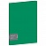 превью Папка с 20 вкладышами Berlingo «Soft Touch», 17мм, 700мкм, зеленая, с внутр. карманом