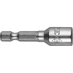 Бита с торцевой головкой ЗУБР магнит. 1/4'', Cr-V, 6×45мм, 2шт. (26392-06-02)