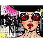 Картина по номерам на холсте ТРИ СОВЫ «WOW. FASHION», 30×40, с акриловыми красками и кистями