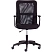 превью Кресло офисное Easy Chair 308 черное (сетка/ткань, пластик)