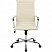 превью Кресло для руководителя Easy Chair 711 TPU бежевое (искусственная кожа, металл)