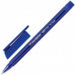 Ручка шариковая масляная BRAUBERG «Marine», СИНЯЯ, корпус тонированный синий, узел 0.7 мм, линия письма 0.3 мм