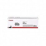 Картридж лазерный Canon 055 BK 3016C002 черный оригинальный