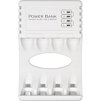 Зарядное устройство GP 270AAHC/CPB-2CR4, 4 слота + 4 акк. 2700 mAh