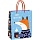 Пакет подарочный 26×32×12см MESHU «Hygge fox», матовая ламинация