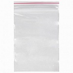 Пакеты с замком «зиплок» (гриппер), комплект 100 шт., 70×100 мм, ПВД, толщина 35 микрон, BRAUBERG